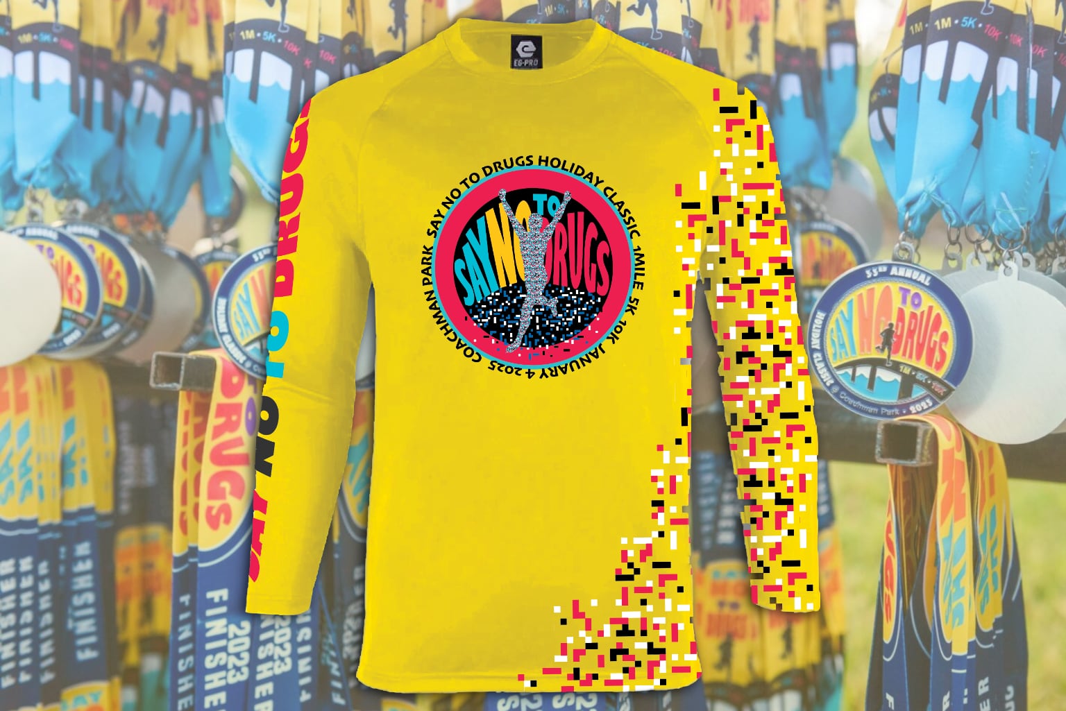 Runner Shirt and Medal